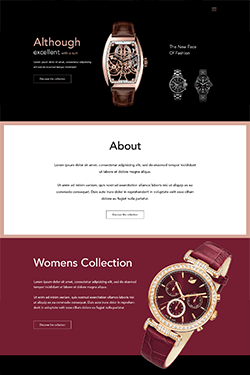 Hosting Company Layout Preview