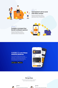 Hosting Company Layout Preview